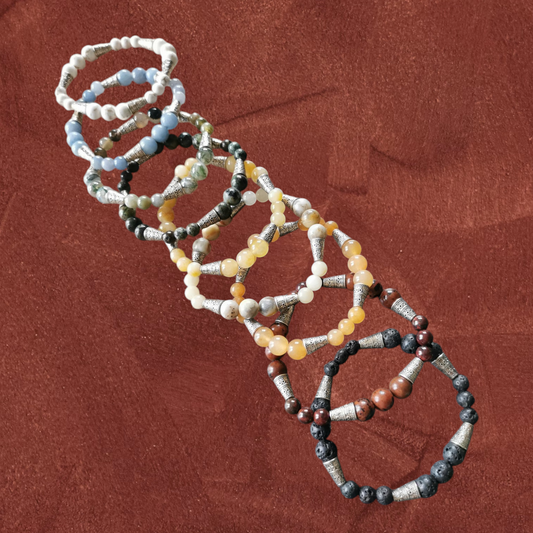 Bracelet Terres Sacrées - Pierre Naturelle