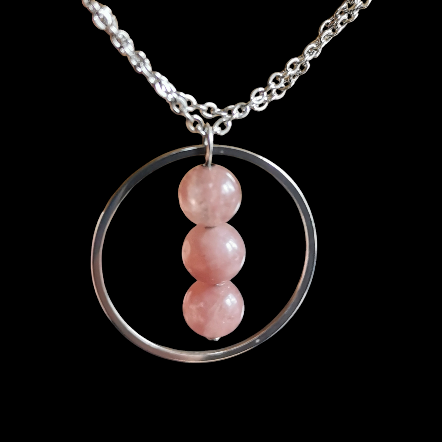 Collier pierres naturelles