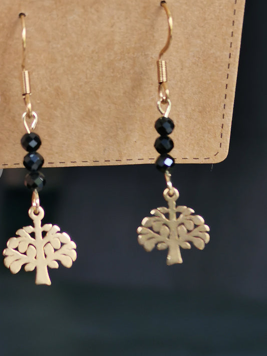 Boucles d'oreilles Arbre de Vie