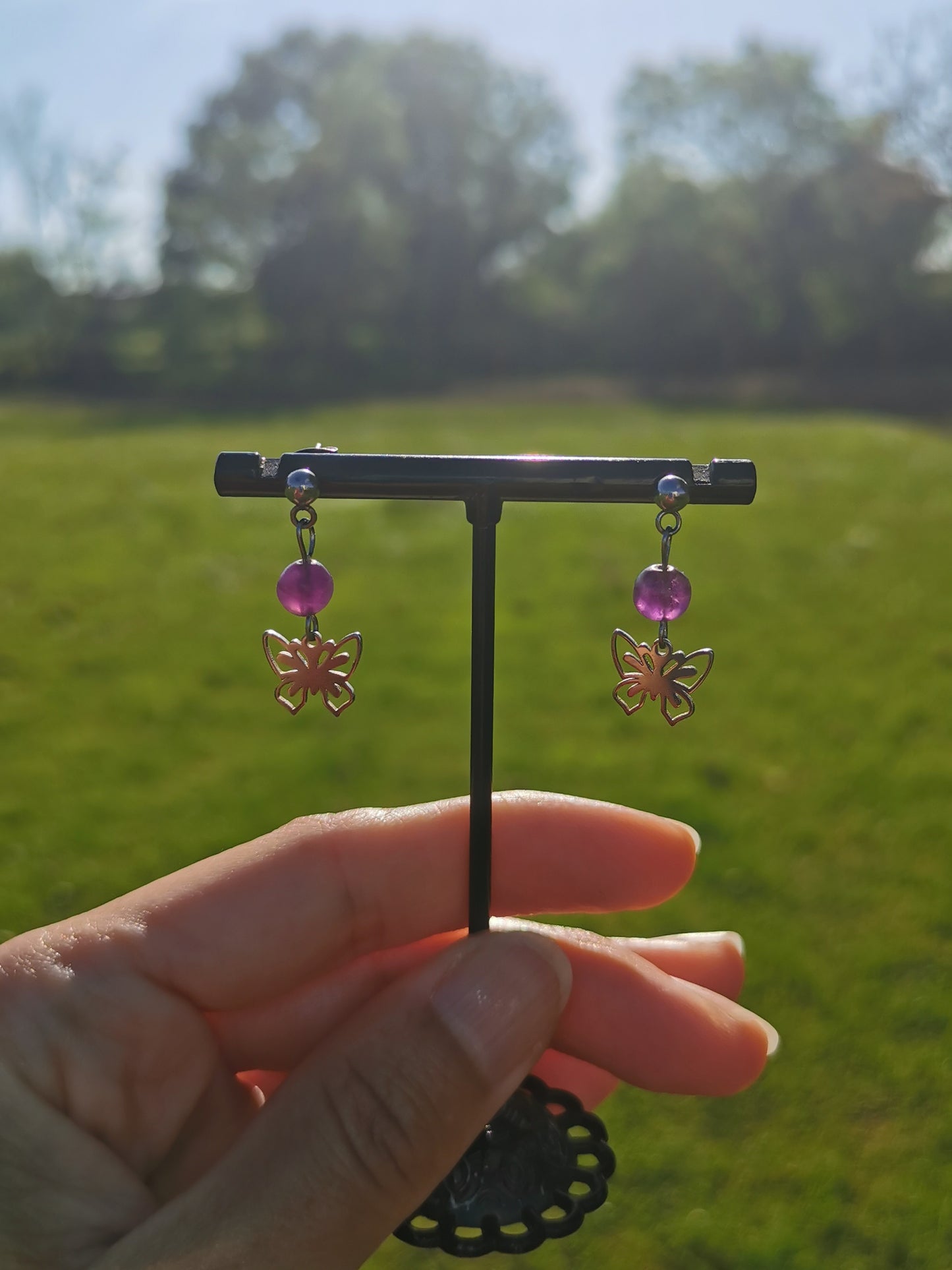 Parure Jardin Secret - Pierre naturelle