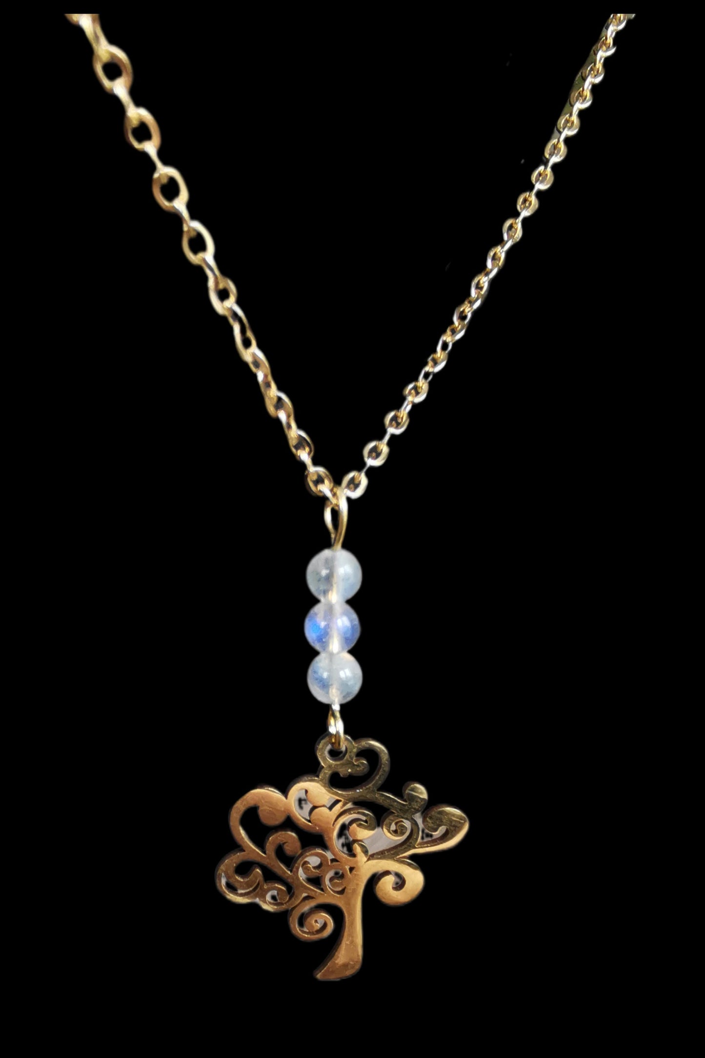 Parure Arbre de Vie - Pierre Naturelle