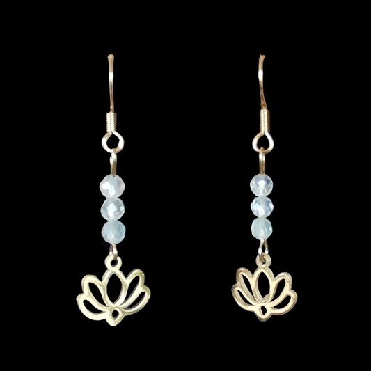 Boucles d'oreilles Lotus
