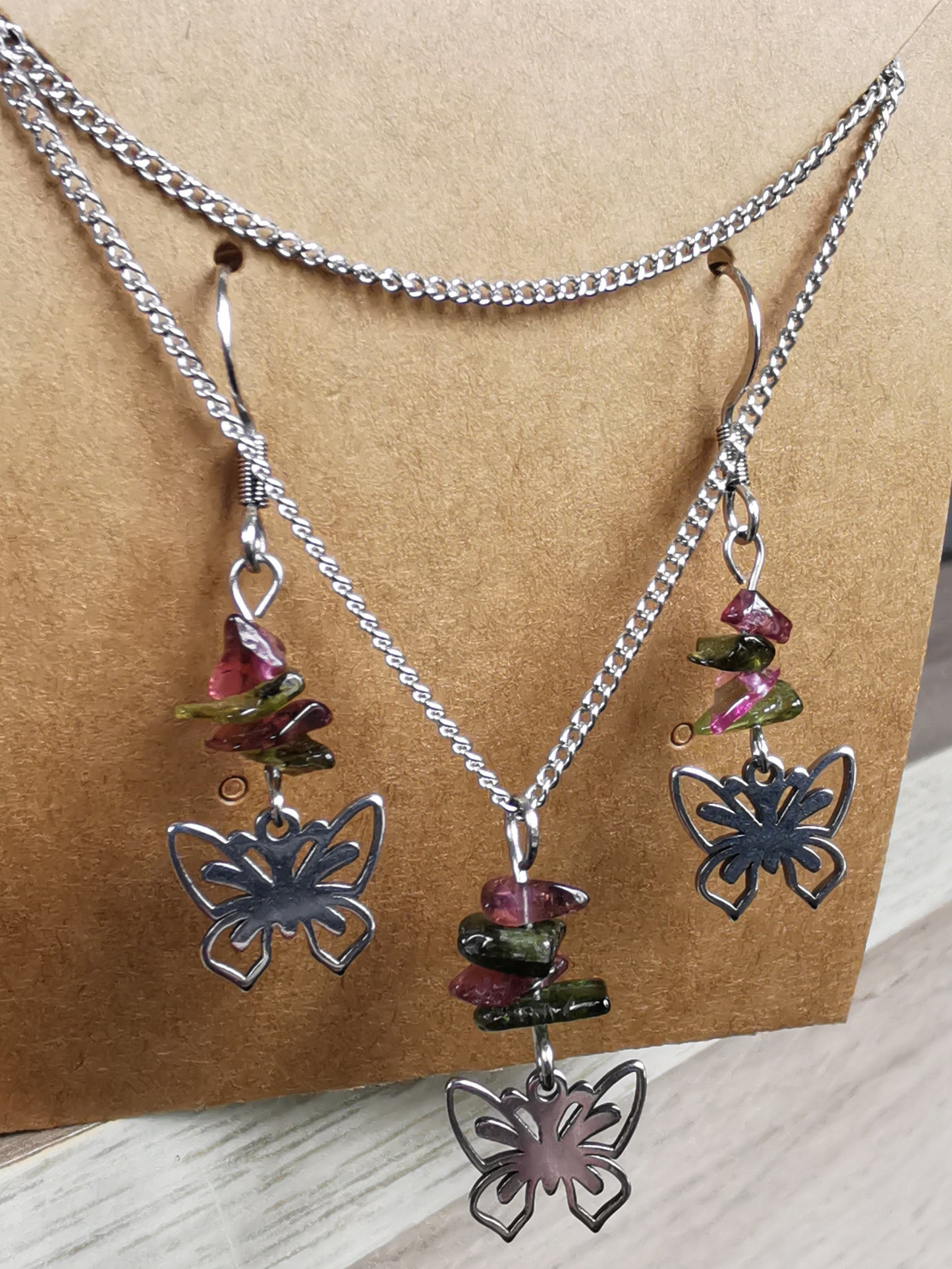 Parure Jardin Secret - Pierre naturelle