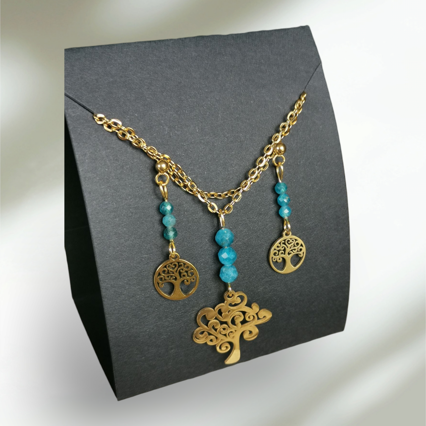 Parure Arbre de Vie - Pierre Naturelle