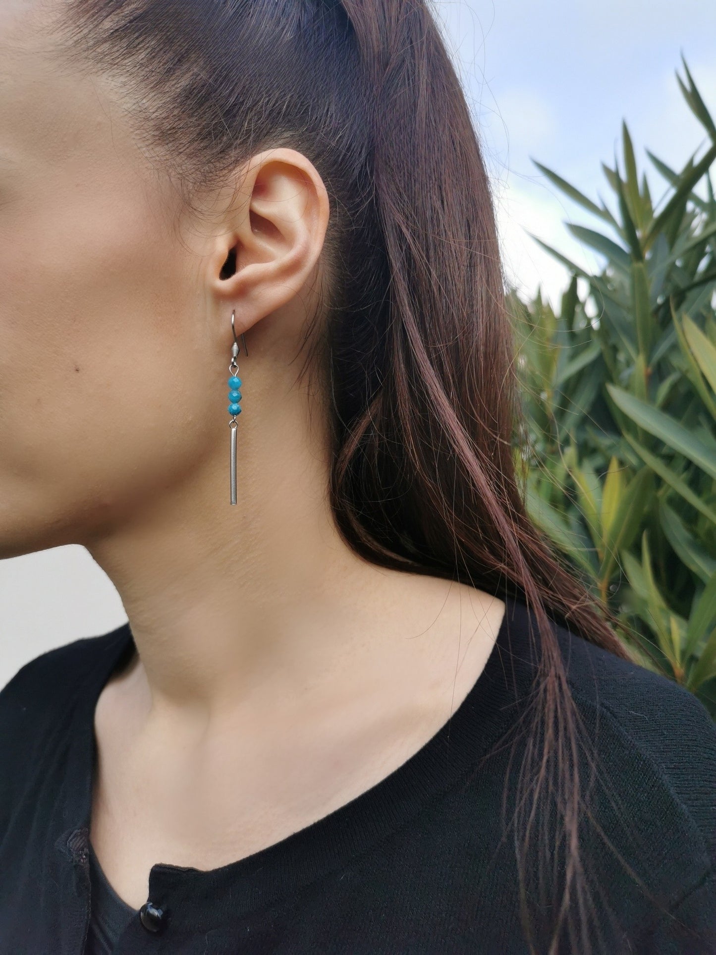 Boucles d'oreilles Radiance – Pierres naturelles