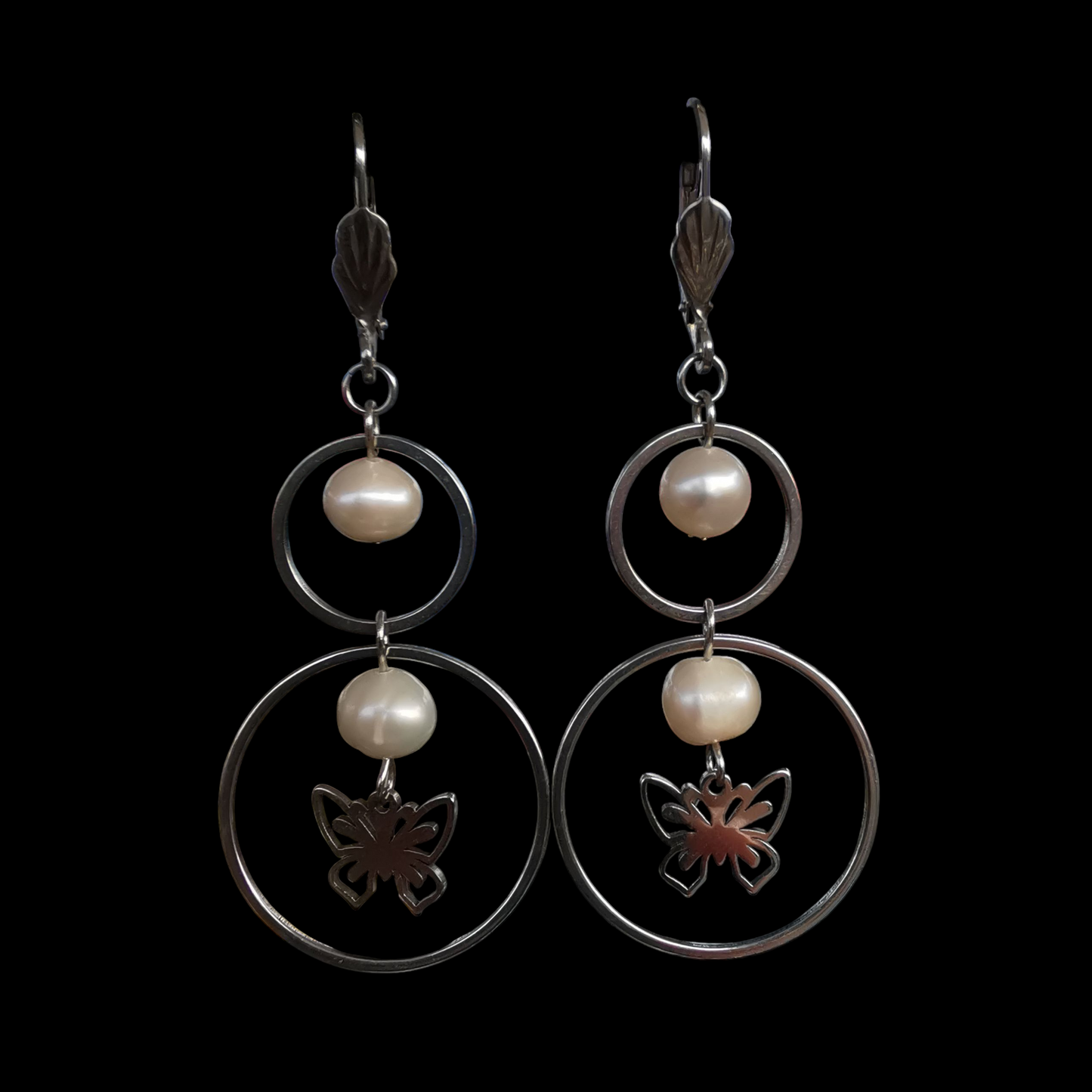 Boucles d'oreilles Anima - pierre naturelle