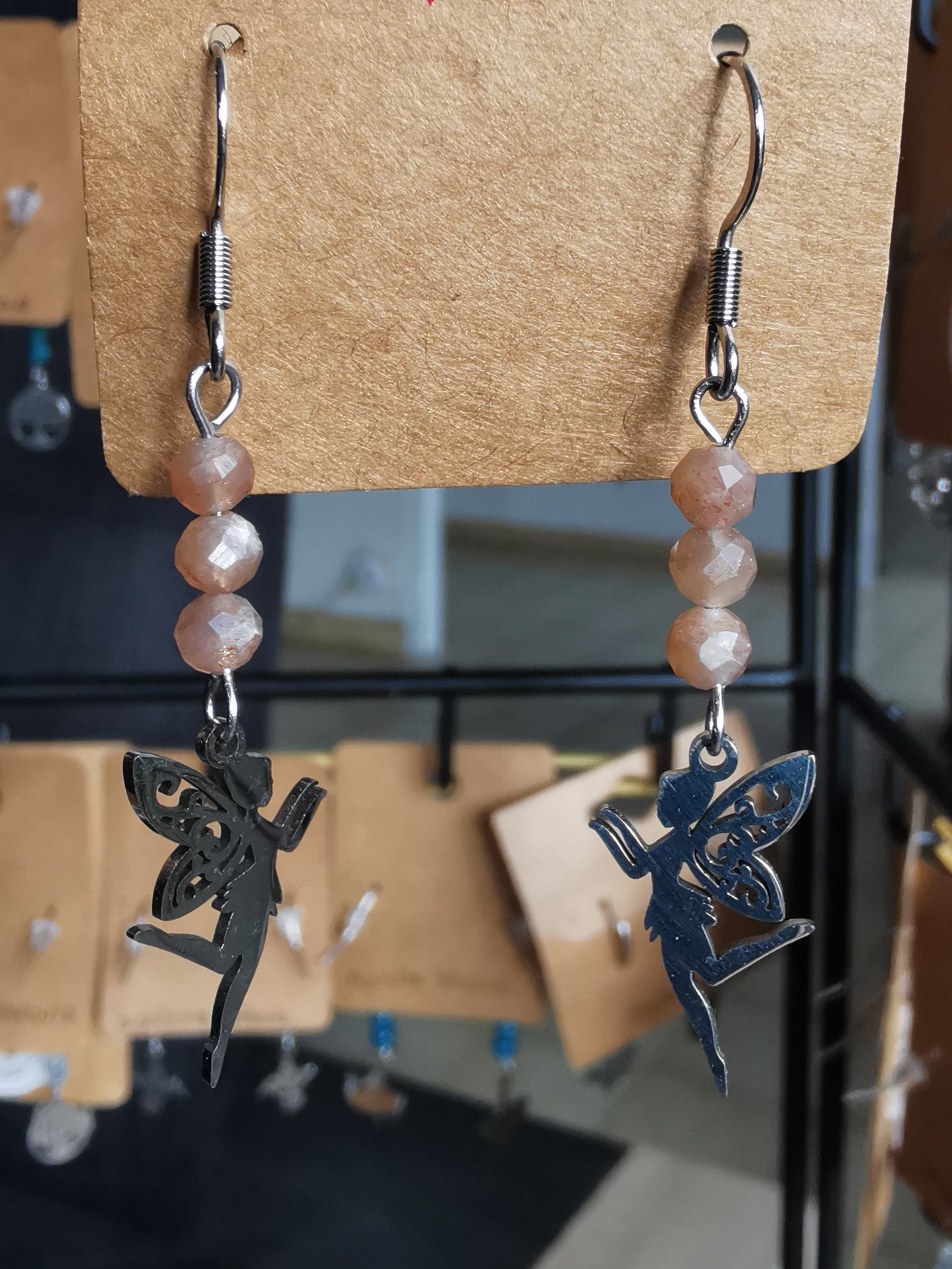 Boucles d'oreilles Envol Magique - Pierre naturelle