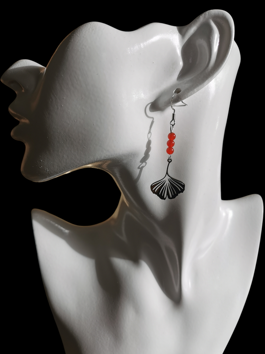 Boucles d'oreilles Gincko