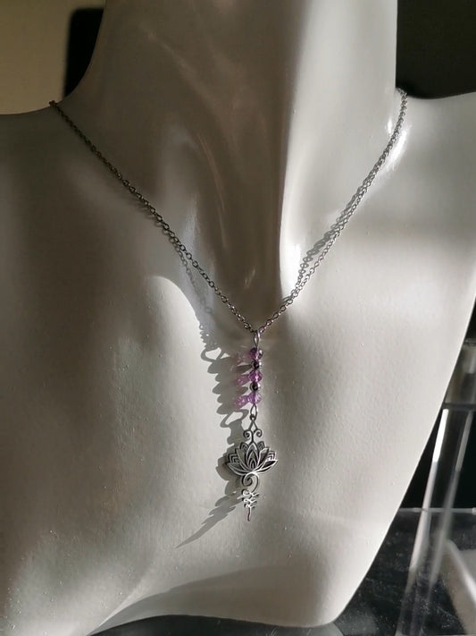 Collier Fleur de Lotus