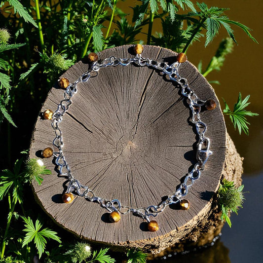 Bracelet Au Fil du Coeur - Pierres naturelles