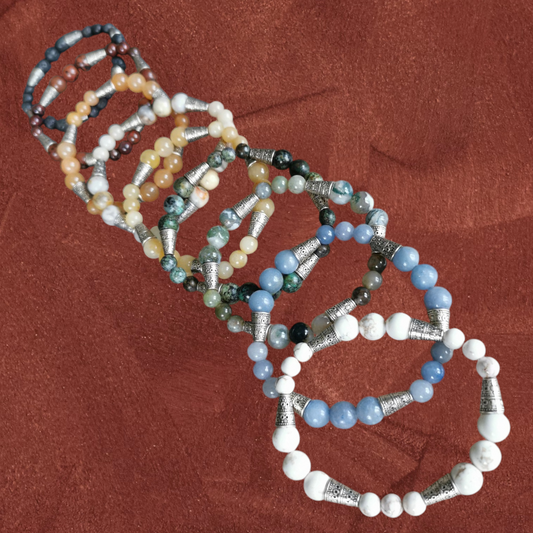 Bracelet Terres Sacrées - Pierre Naturelle