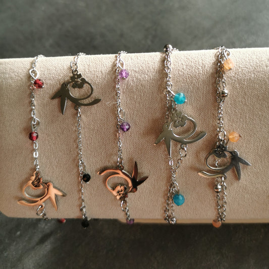 Bracelet réglable Colibri