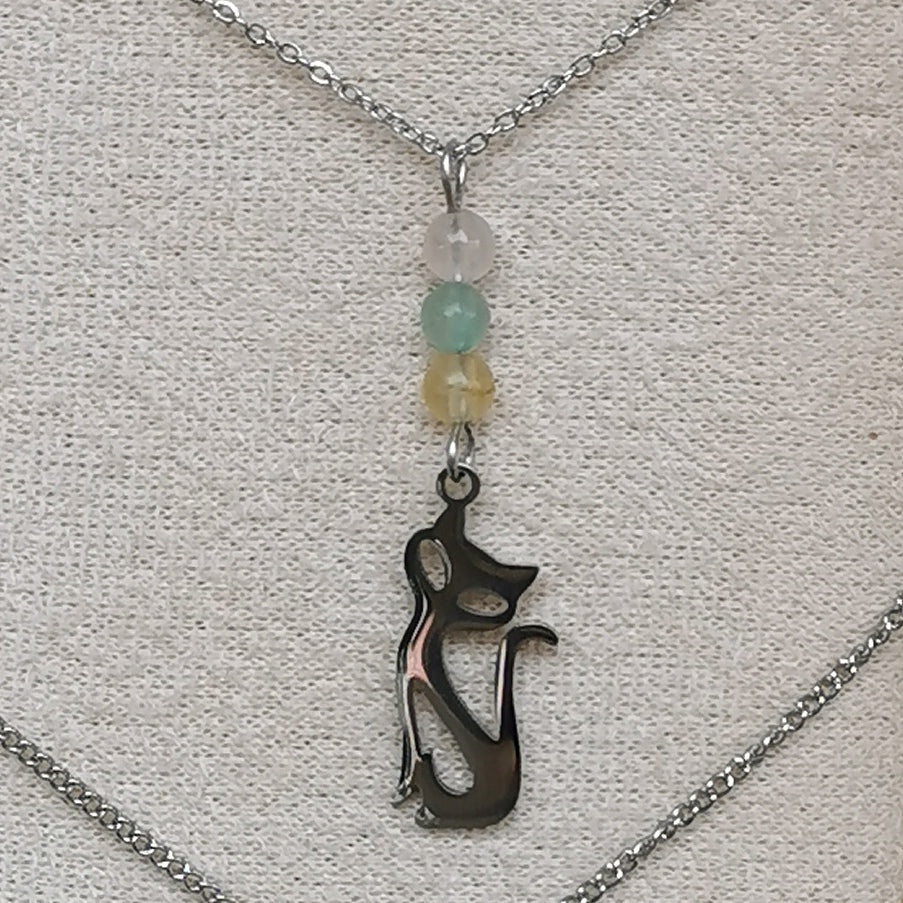 Collier Arc-en-Ciel – Aventurine Multicolore
