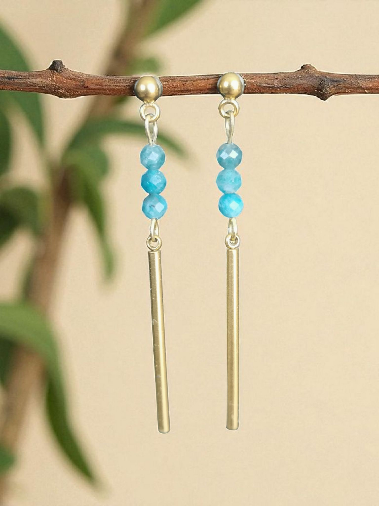 Boucles d'oreilles Radiance – Pierres naturelles
