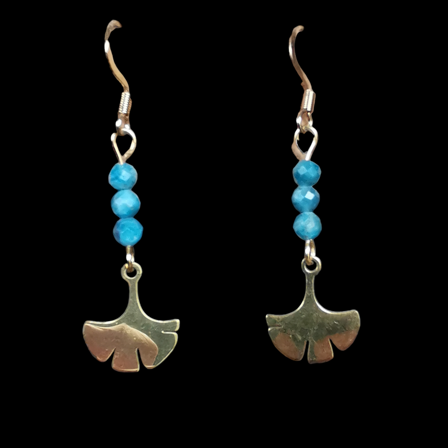 Boucles d'oreilles Ginkgo