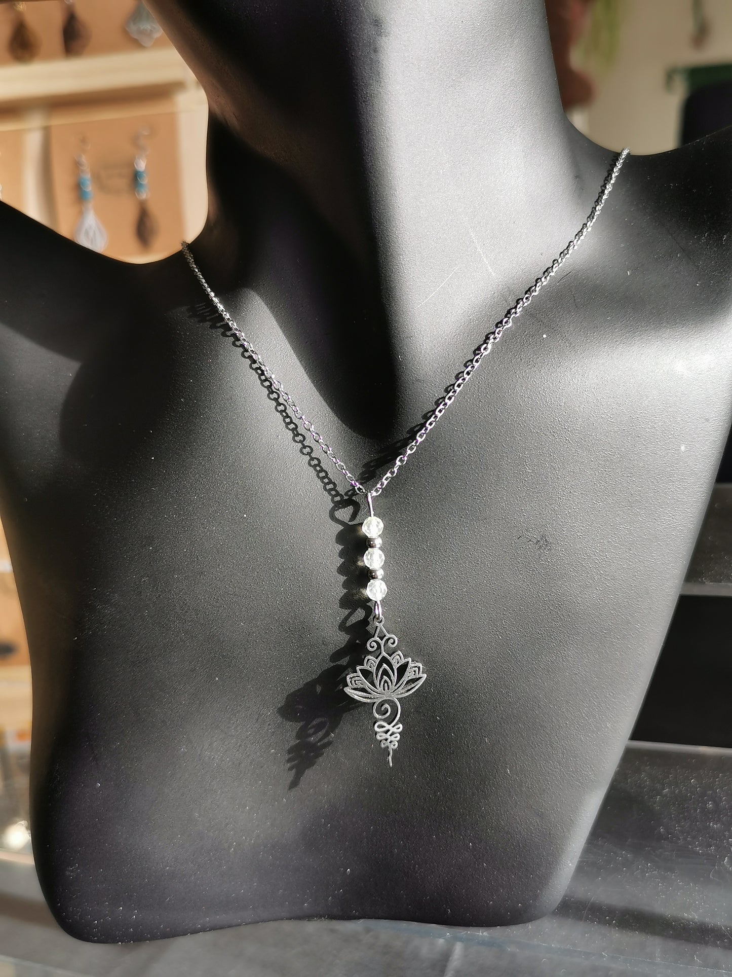 Collier Fleur de Lotus