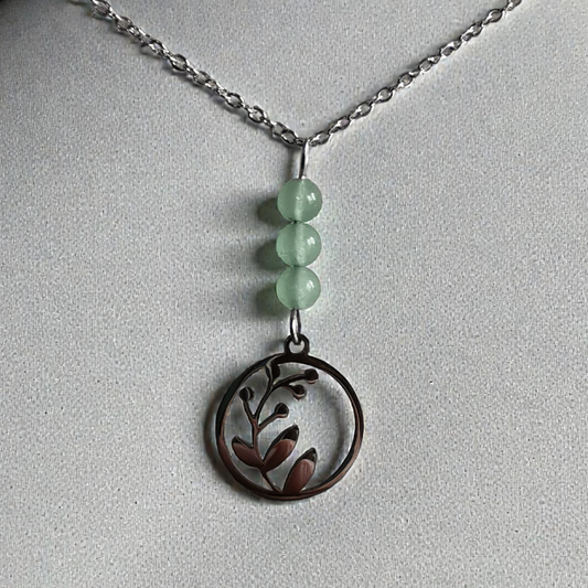 Collier Feuillage rond