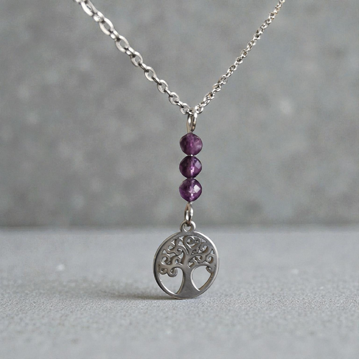 Collier Arbre de Vie rond