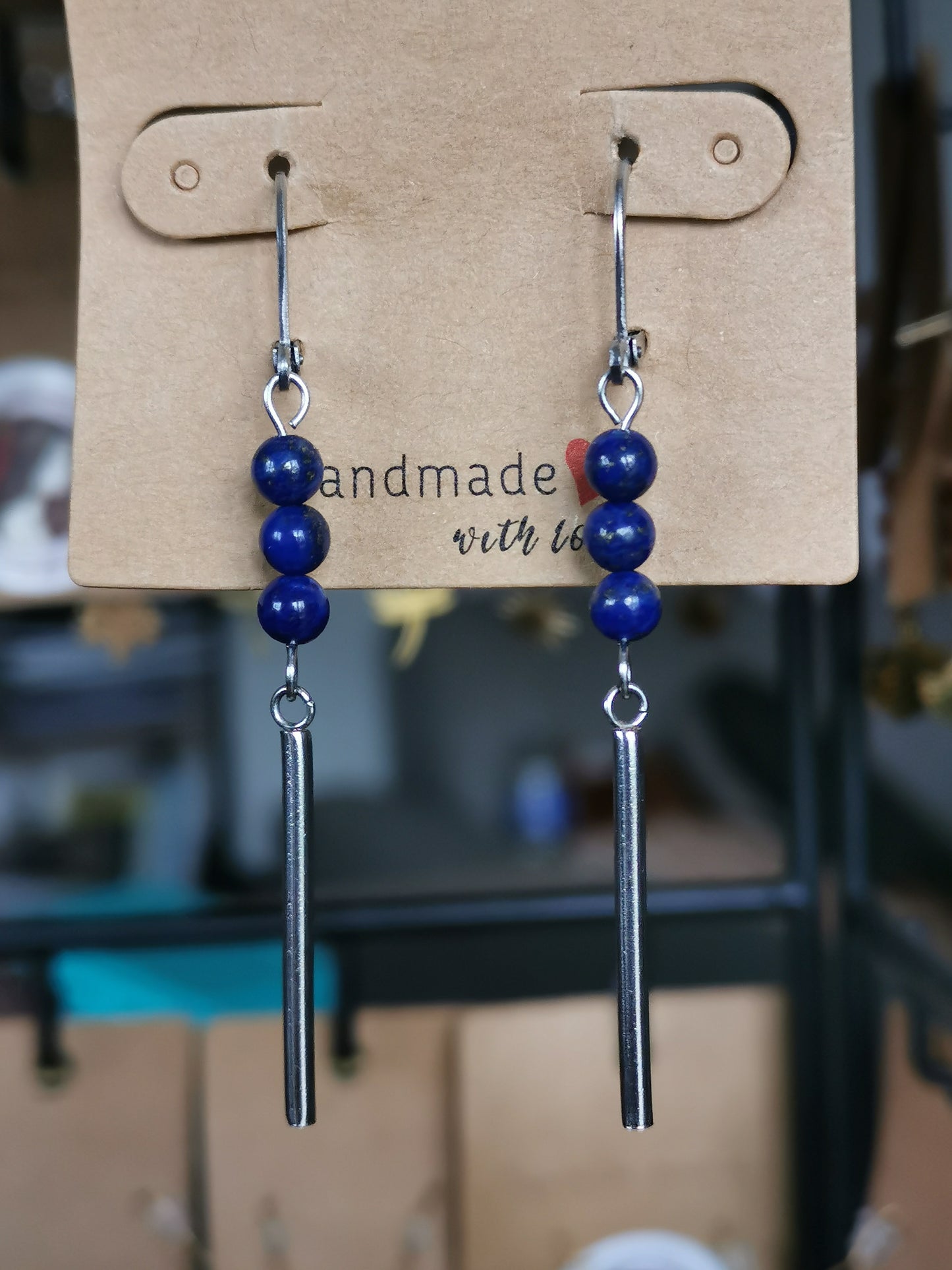 Boucles d'oreilles Radiance en pierres naturelles