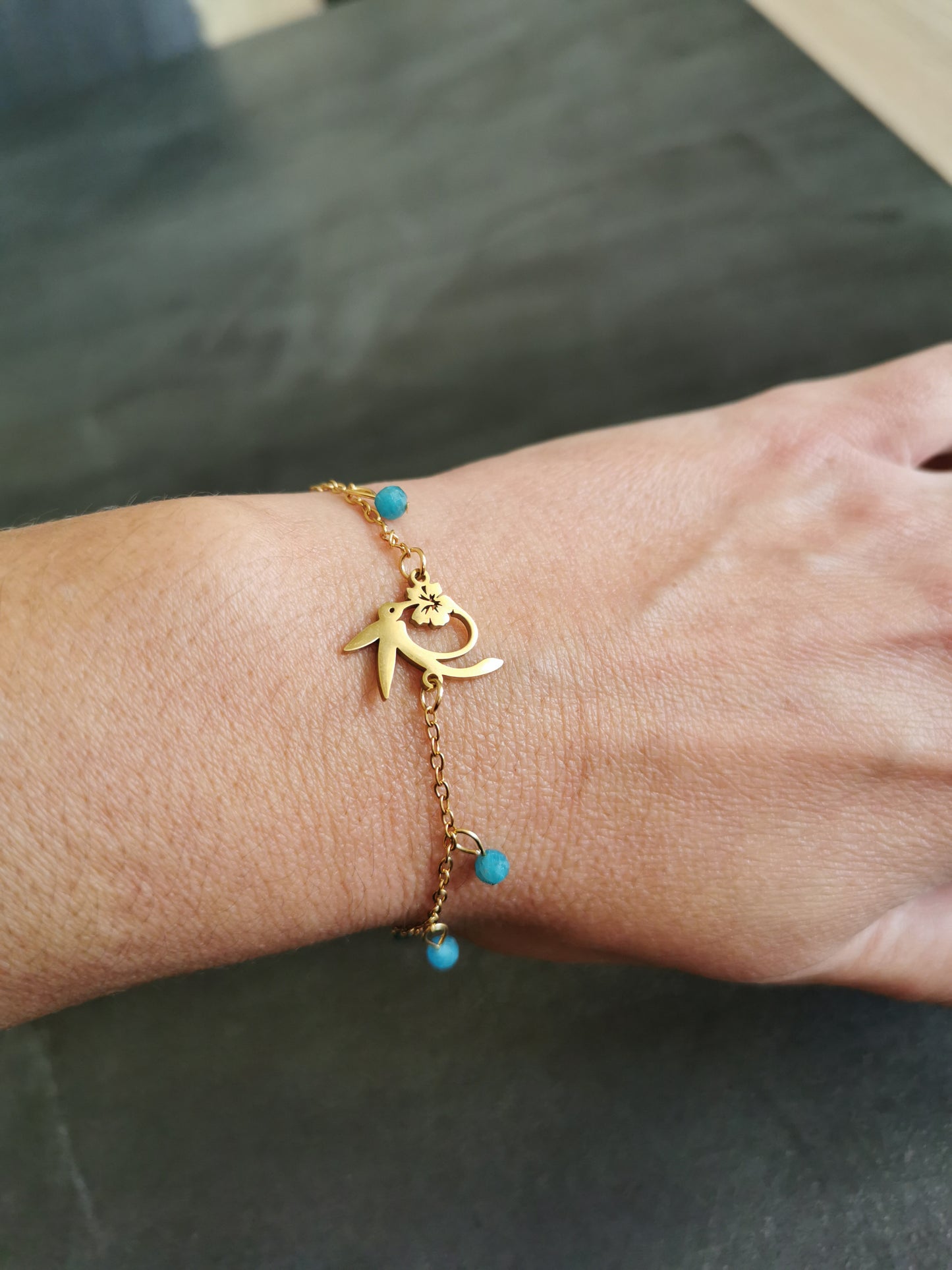 Bracelet réglable Colibri