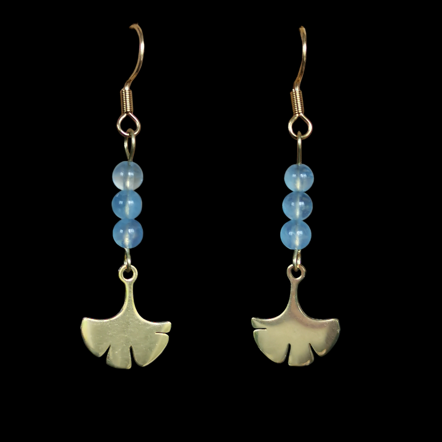 Boucles d'oreilles Ginkgo