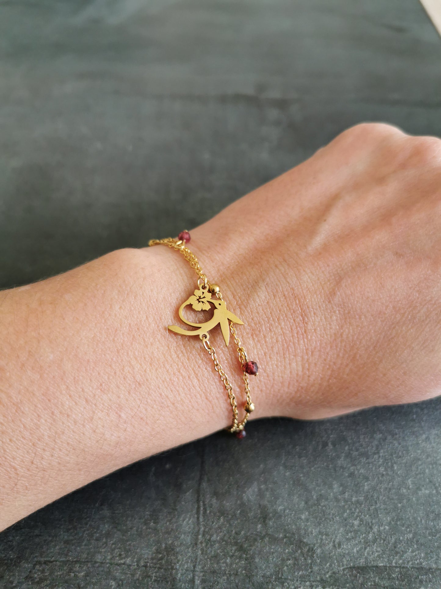 Bracelet réglable Colibri