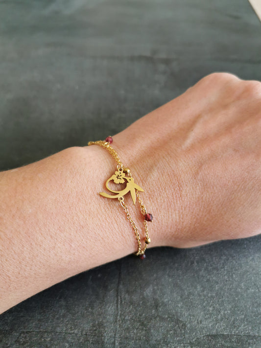 Bracelet réglable Colibri