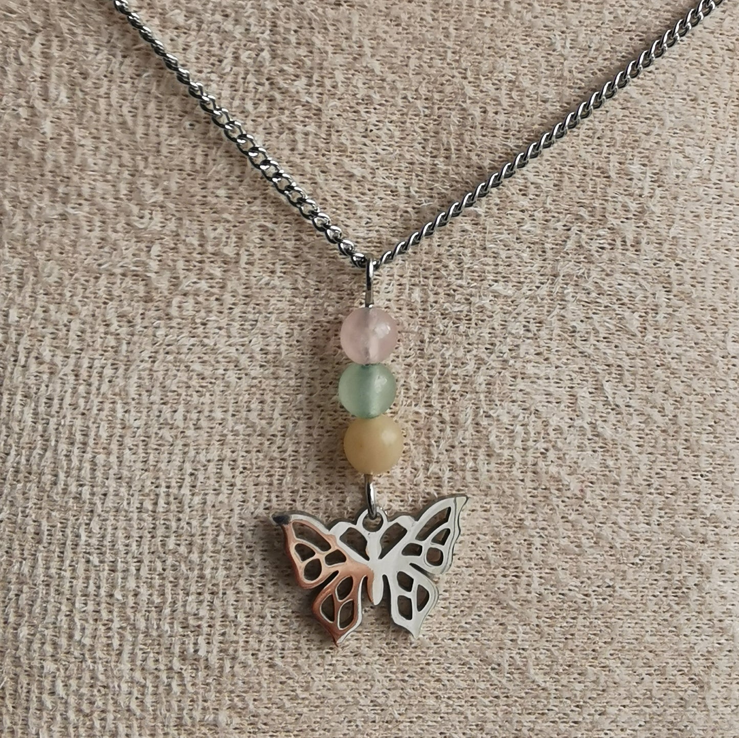 Collier Arc-en-Ciel – Aventurine Multicolore