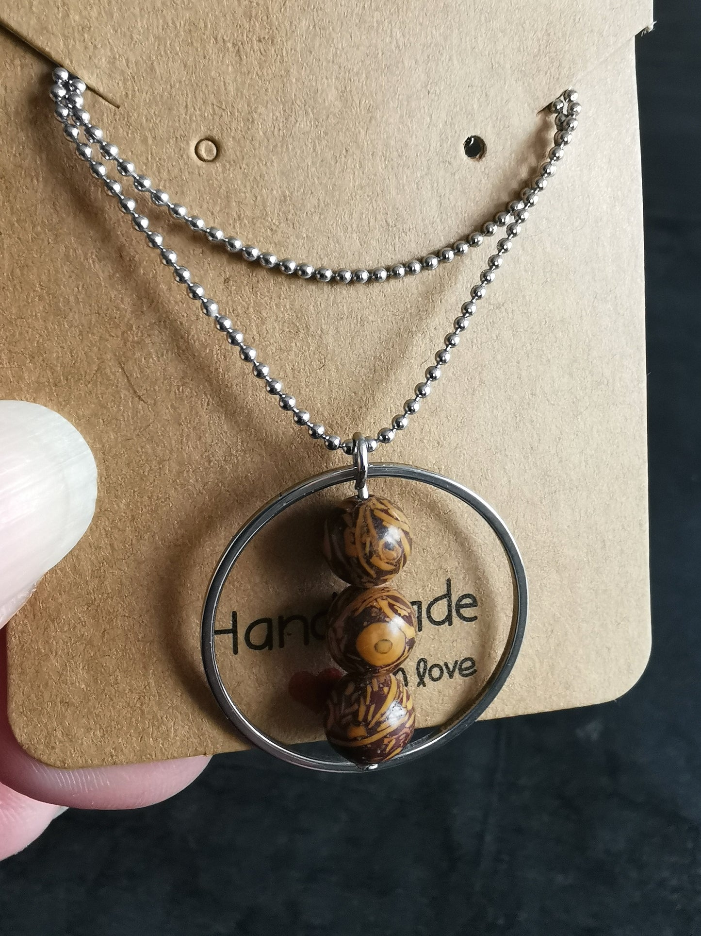 Collier pierres naturelles