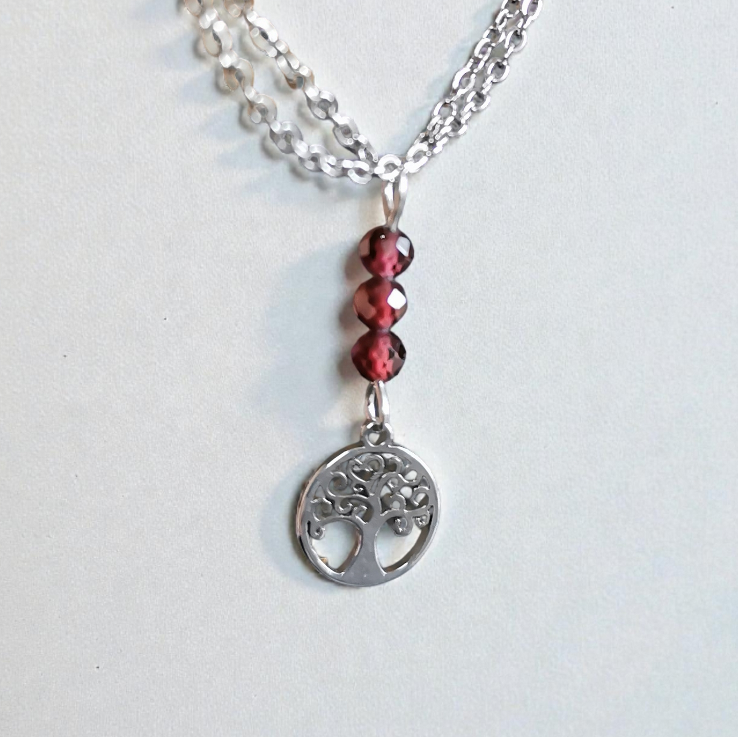 Collier Arbre de Vie rond
