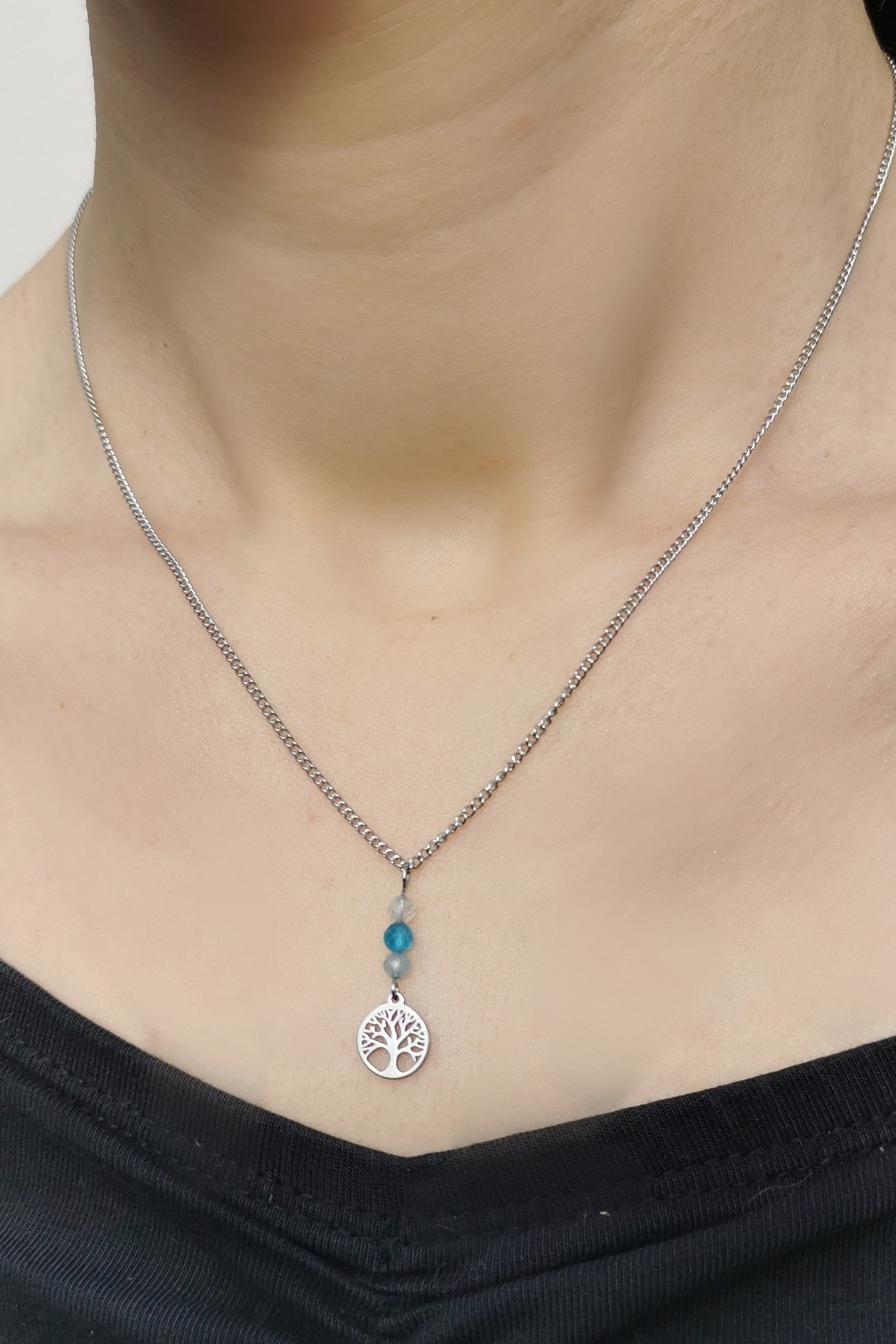 Collier Arbre de Vie rond