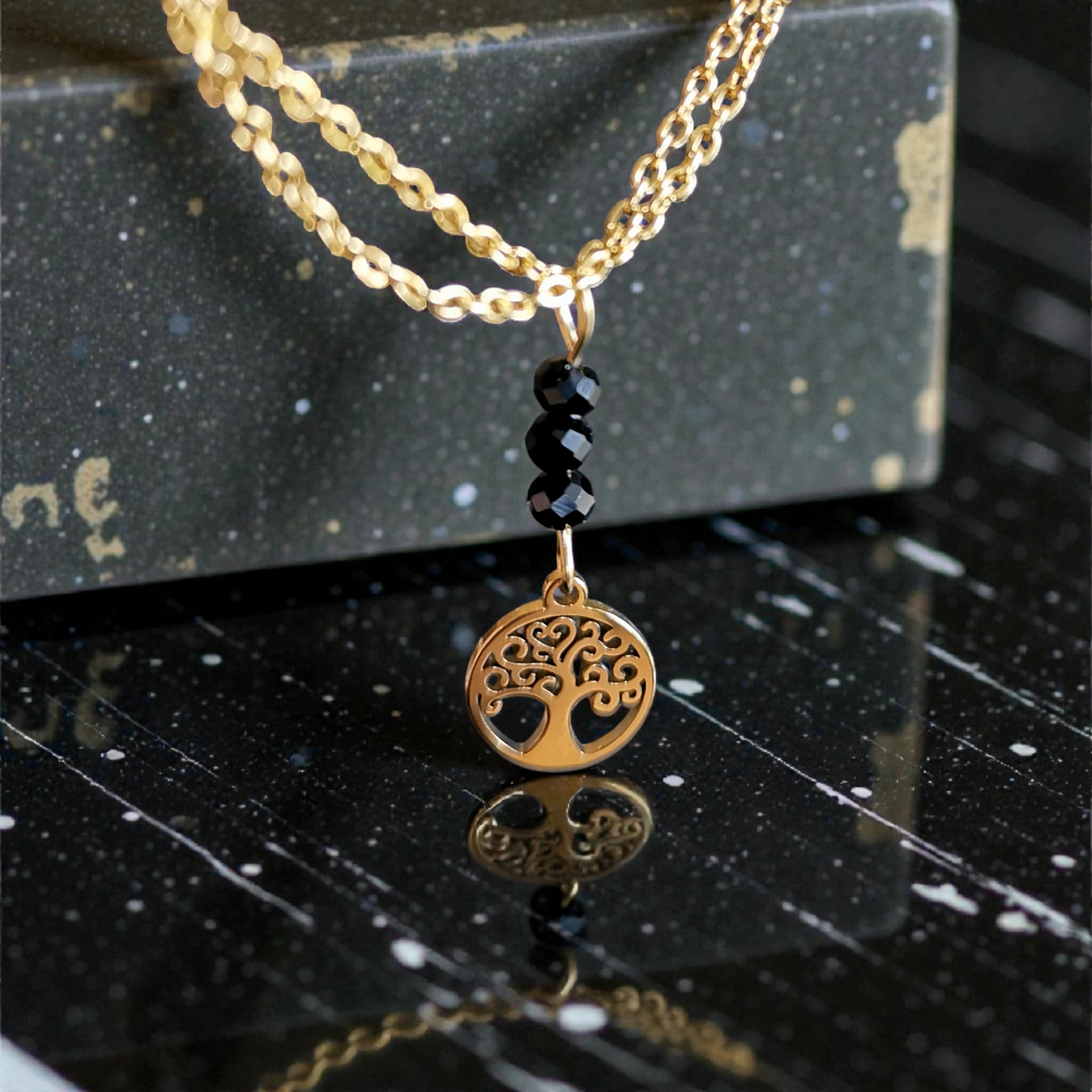 Collier Arbre de Vie rond