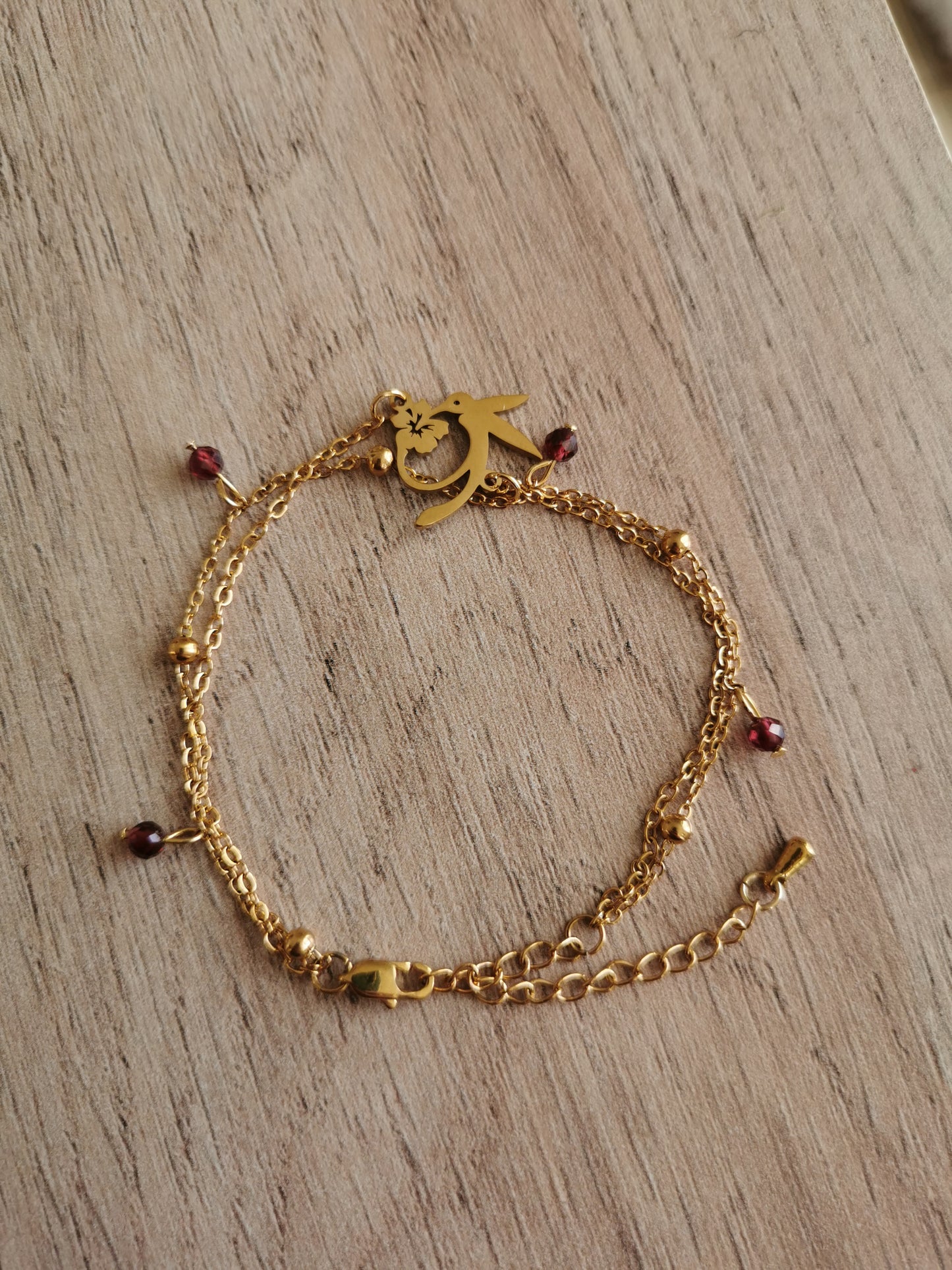 Bracelet réglable Colibri