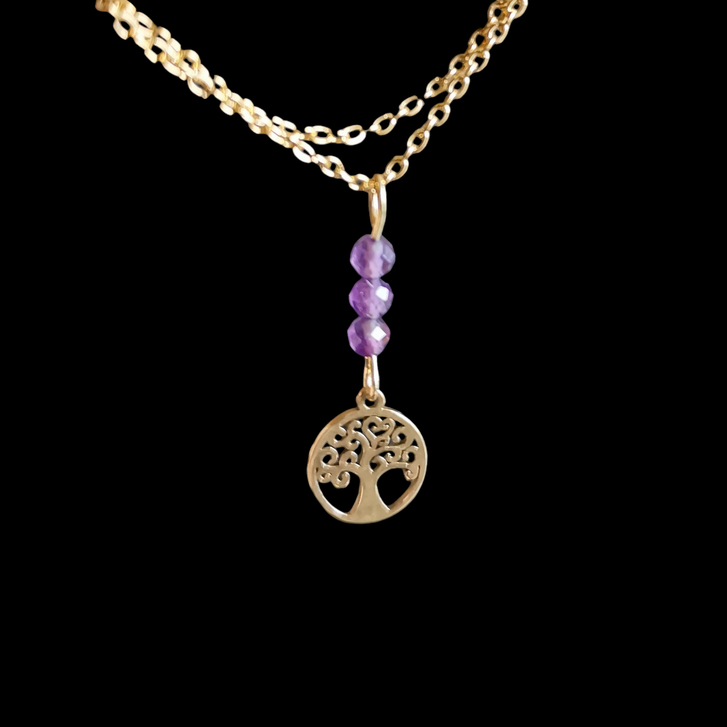 Collier Arbre de Vie rond