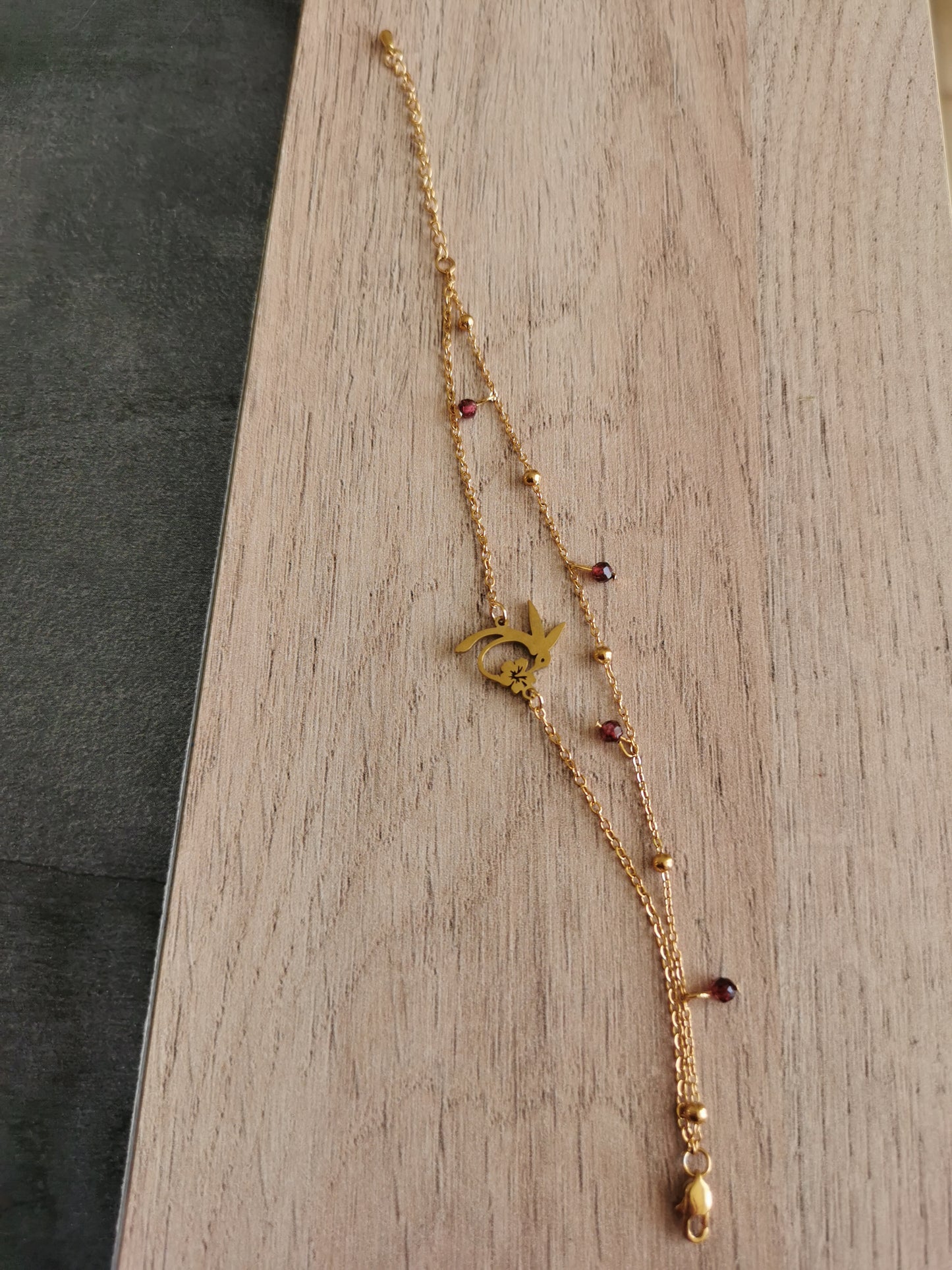 Bracelet réglable Colibri