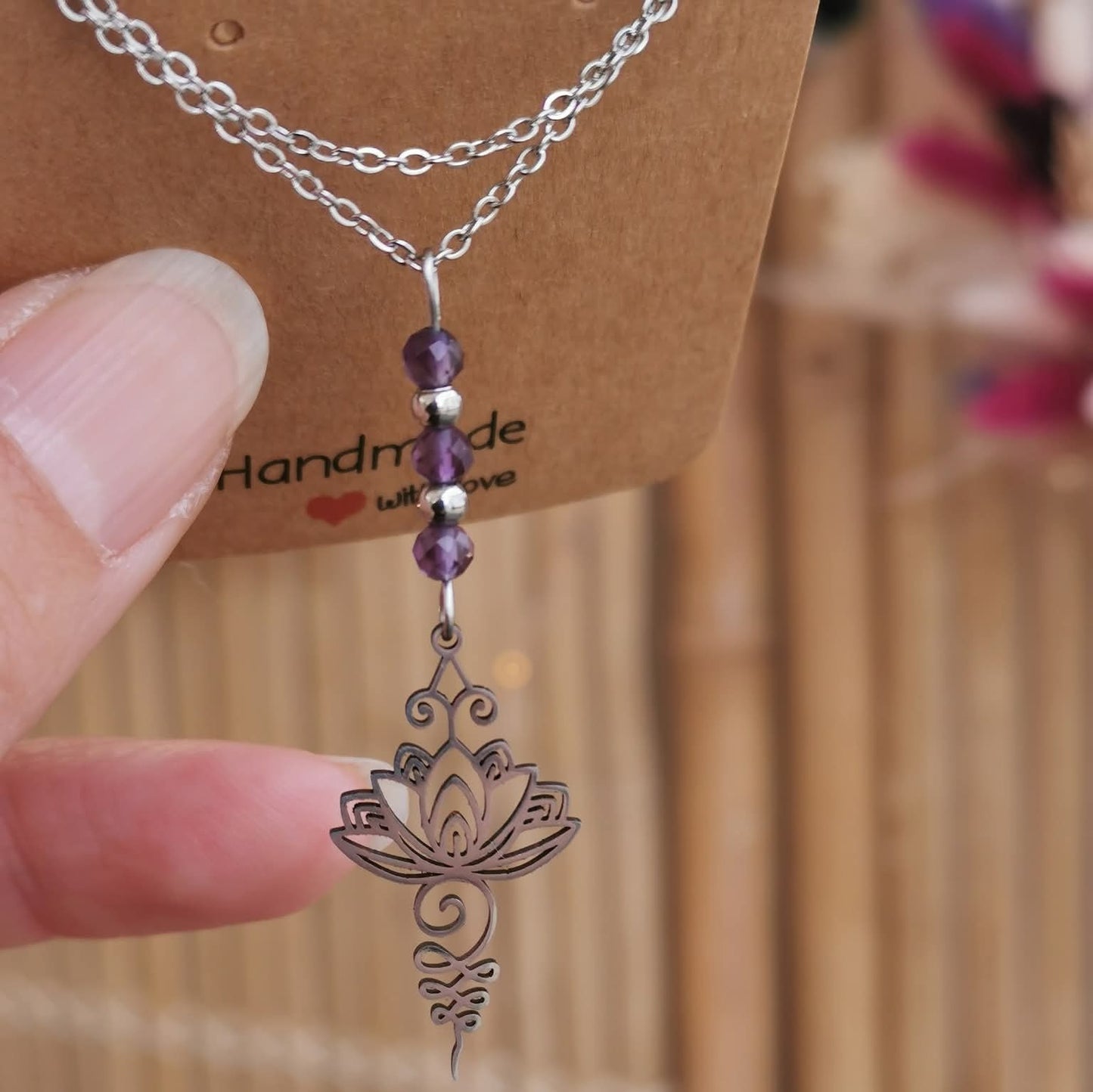 Collier Fleur de Lotus