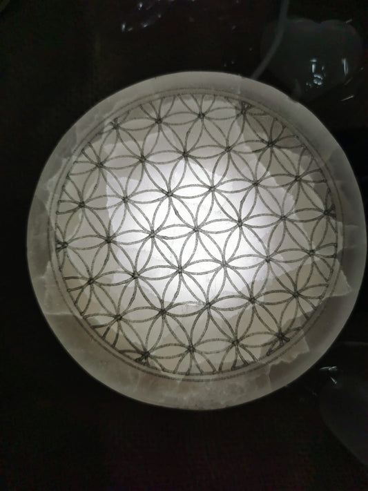 Coffret cadeau Lumière & Bien-être Sélénite apaisante